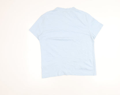 Womens UK Size XS U.S. Polo Assn. Blue Basic T-Shirt
