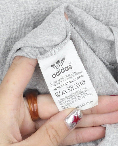 Mens UK Size M adidas Grey  T-Shirt