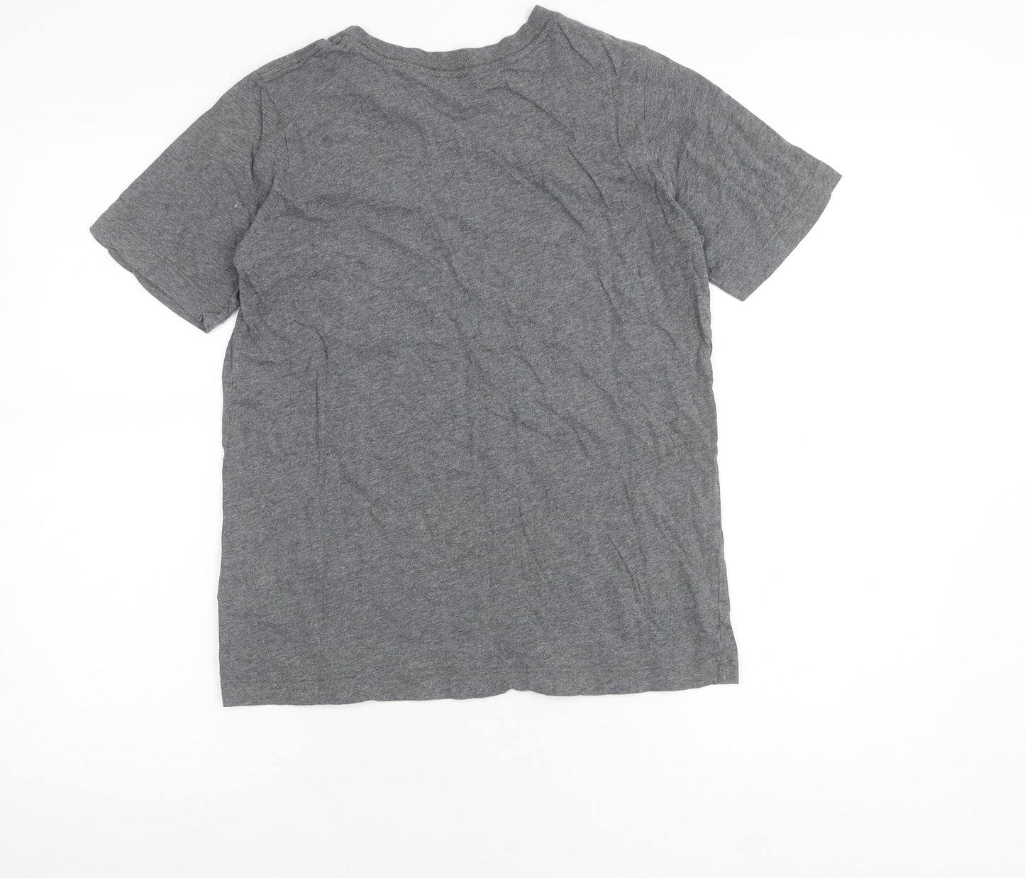 Nike Teens Grey XL Graphic Sports Logo Cotton T-Shirt