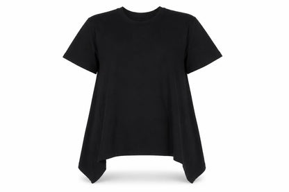 Womens UK Size 6 ASOS DESIGN Black Basic T-Shirt