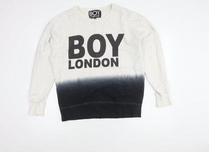 Mens UK Size M BOY London Multicoloured Pullover Sweatshirt