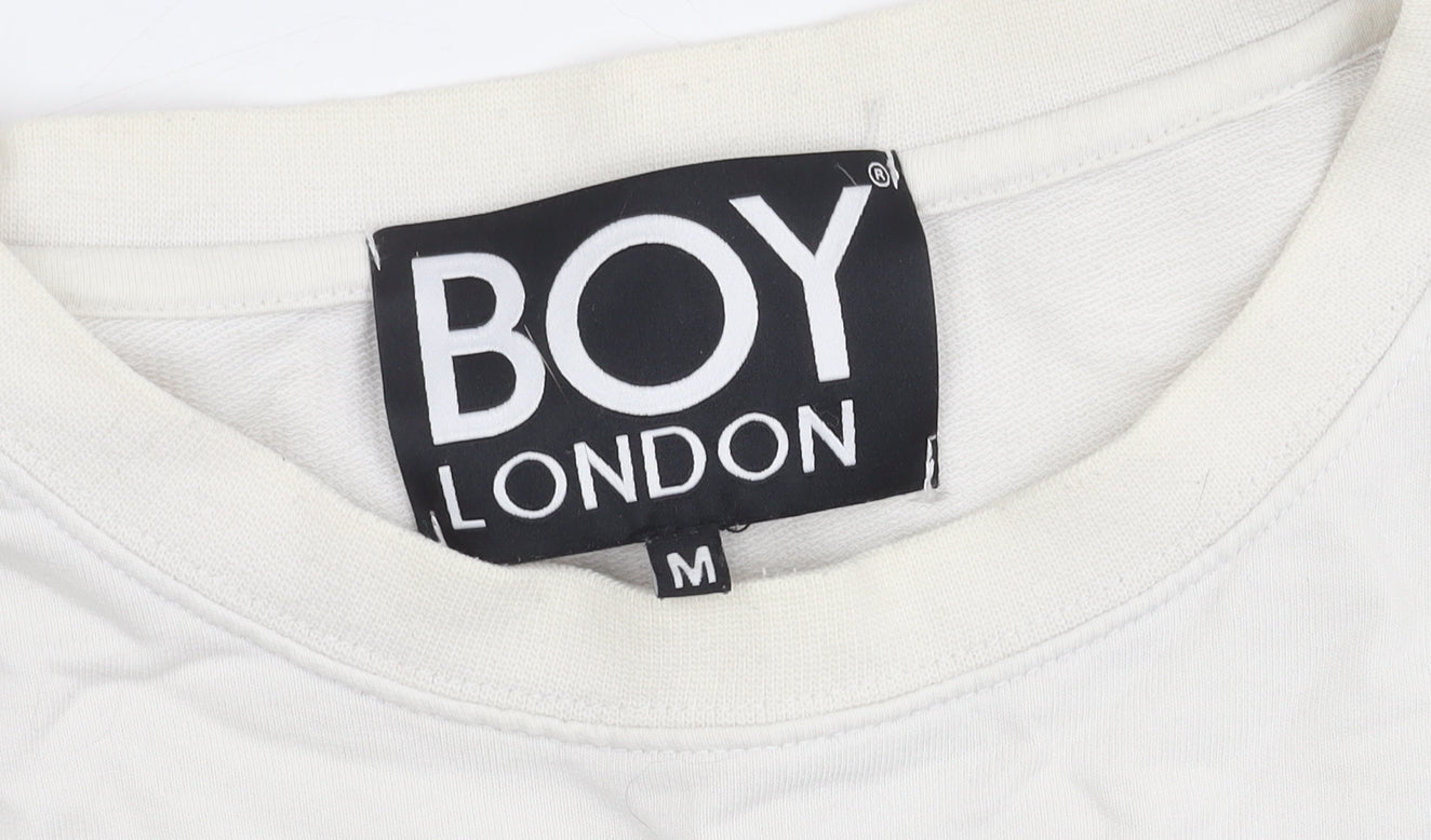 Mens UK Size M BOY London Multicoloured Pullover Sweatshirt