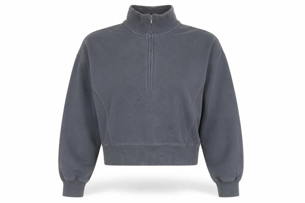 Womens UK Size S Abercrombie & Fitch Grey Pullover Sweatshirt