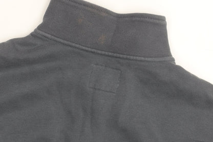 Abercrombie & Fitch Women’s Grey Small 1/4 Zip Sweatshirt Cotton Blend