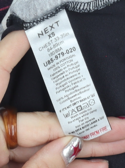 Next Men’s XS Multicoloured Graphic Print City T-Shirt Cotton