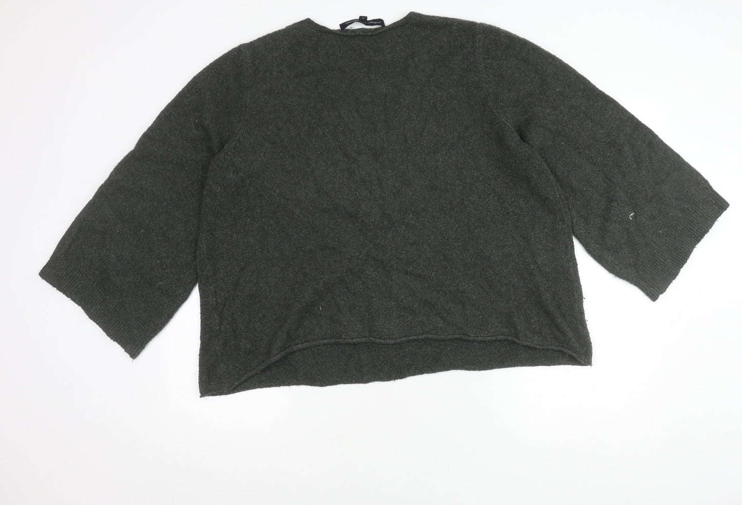 Womens UK Size M French Connection Grey Pullover Jumper