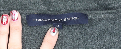 Womens UK Size M French Connection Grey Pullover Jumper