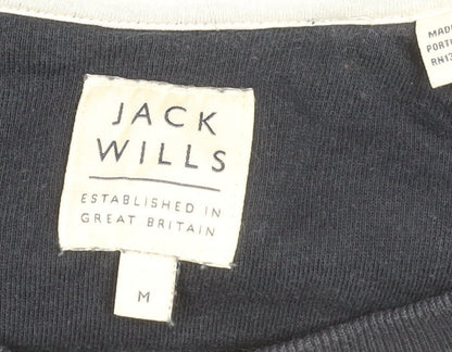 Mens UK Size M Jack Wills Blue Pullover Sweatshirt