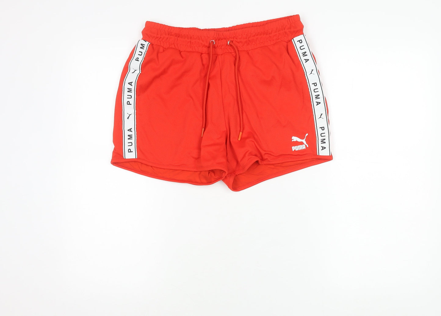 Puma Womens Red Athletic Skort M Elastic Waist Running Gym