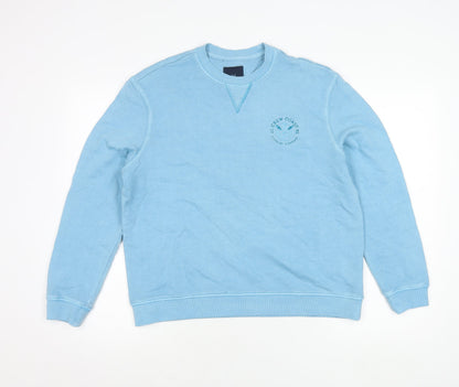 Crew Clothing Company Womens Blue Size 10 Cotton Sweatshirt Pullover