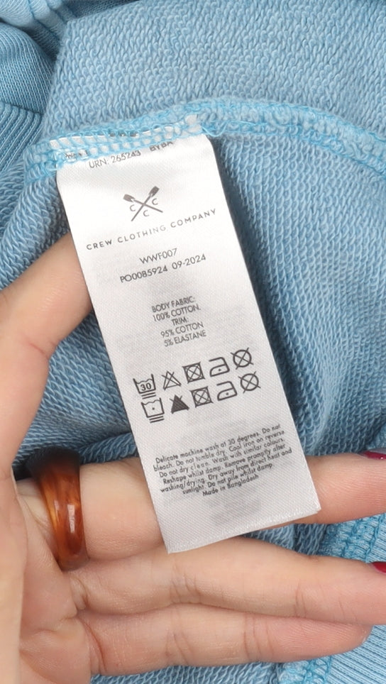 Crew Clothing Company Womens Blue Size 10 Cotton Sweatshirt Pullover