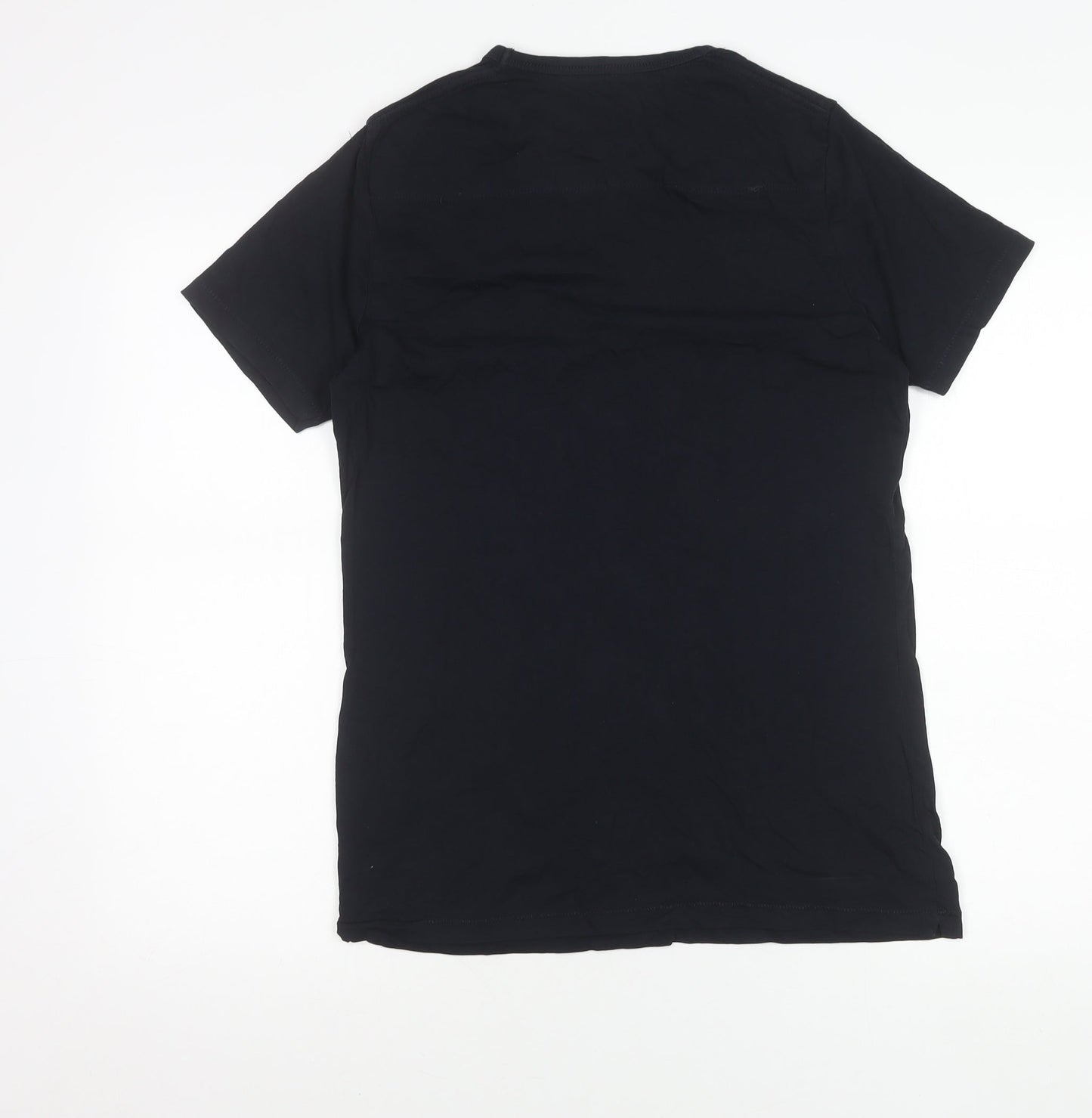 Mens UK Size M French Connection Black  T-Shirt