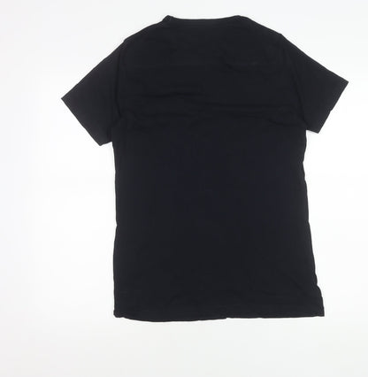 Mens UK Size M French Connection Black  T-Shirt