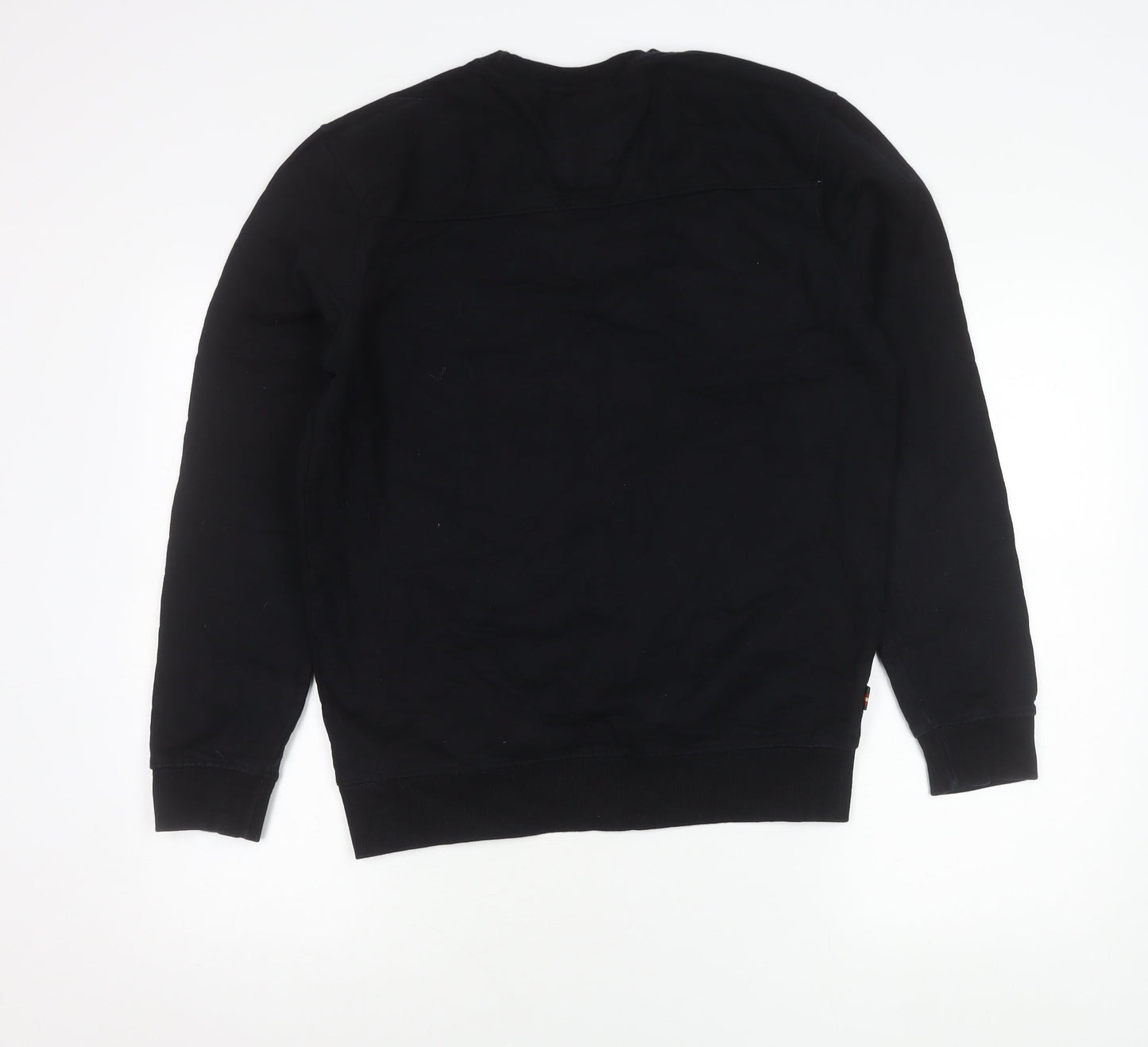 Mens UK Size L Luke Black Pullover Sweatshirt