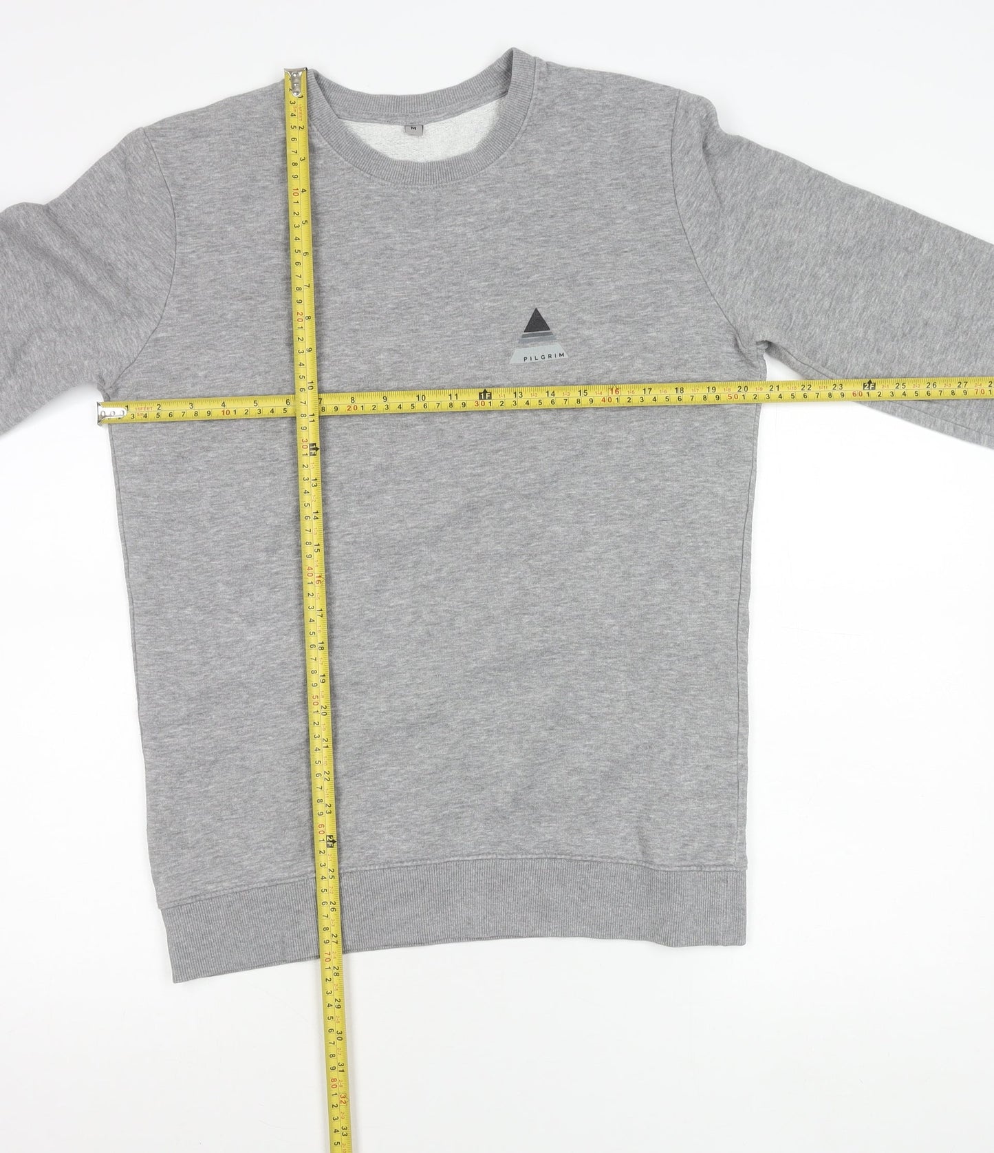 Mens UK Size M Continental Grey Pullover Sweatshirt