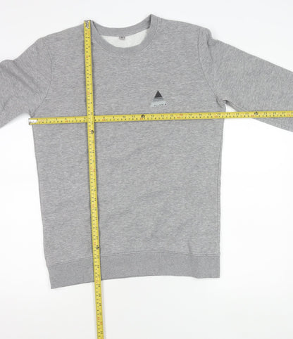 Mens UK Size M Continental Grey Pullover Sweatshirt
