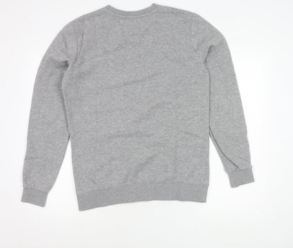 Mens UK Size M Continental Grey Pullover Sweatshirt