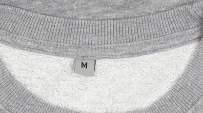 Mens UK Size M Continental Grey Pullover Sweatshirt