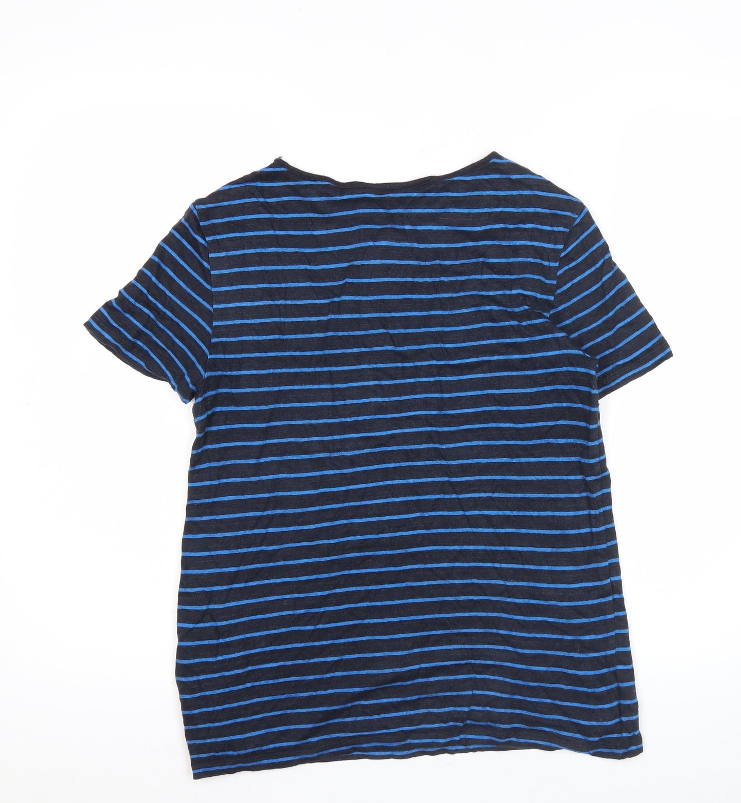 Womens UK Size M L.K. Bennett Blue Basic T-Shirt
