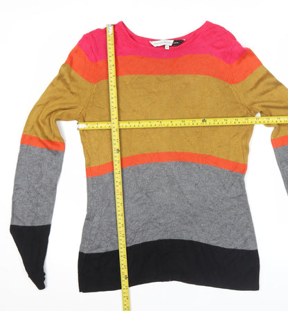 Jonathan Saunders Women’s Multicolour Striped Cardigan Size 12