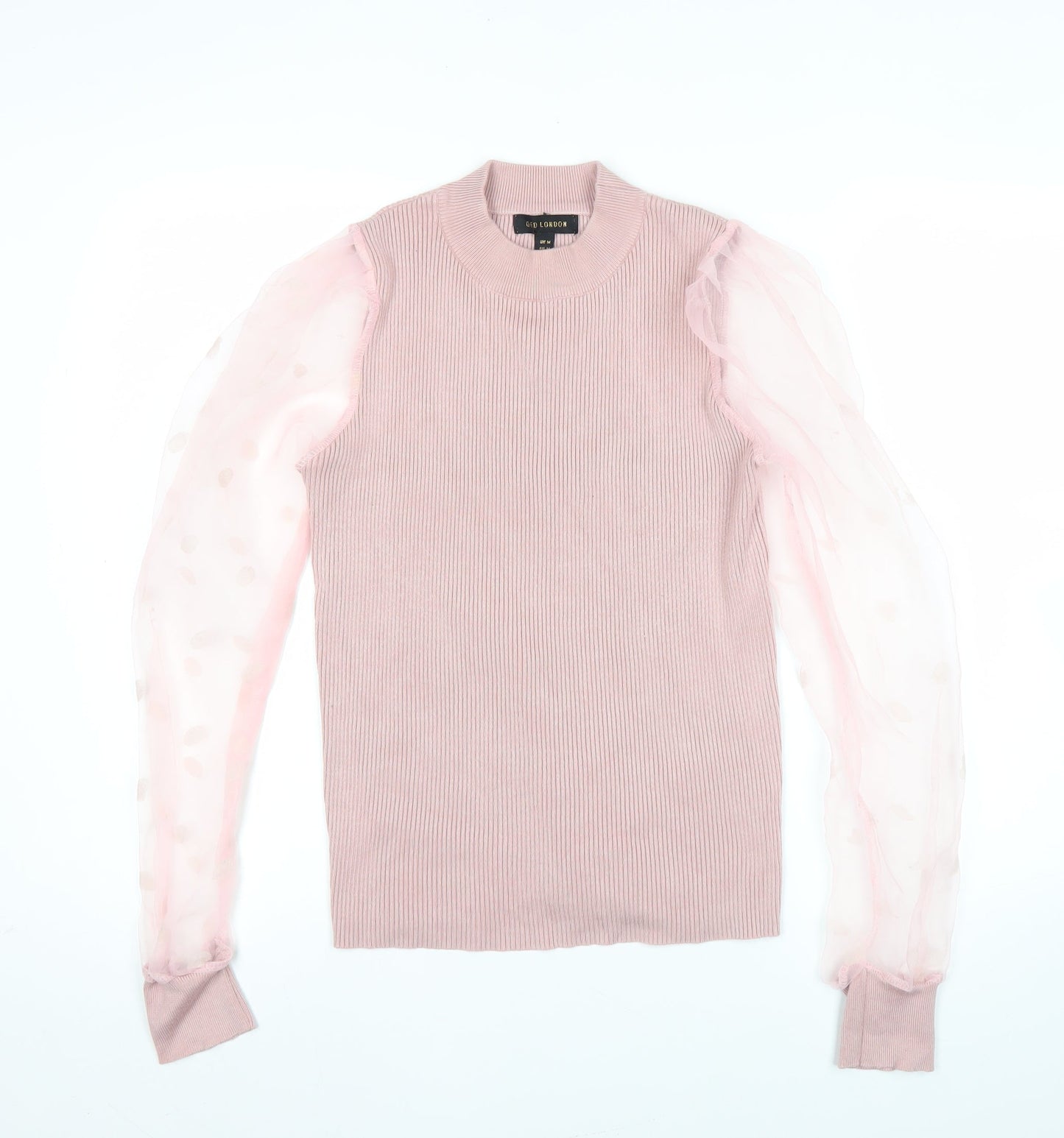 Womens UK Size M QED London Pink Pullover Jumper
