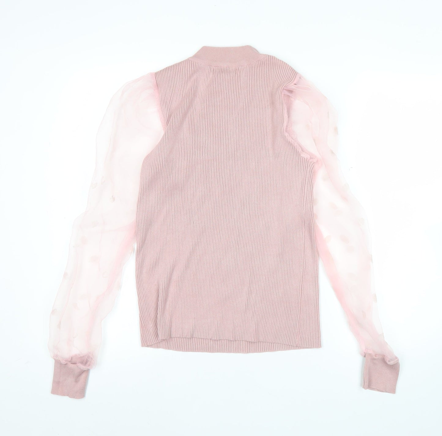Womens UK Size M QED London Pink Pullover Jumper