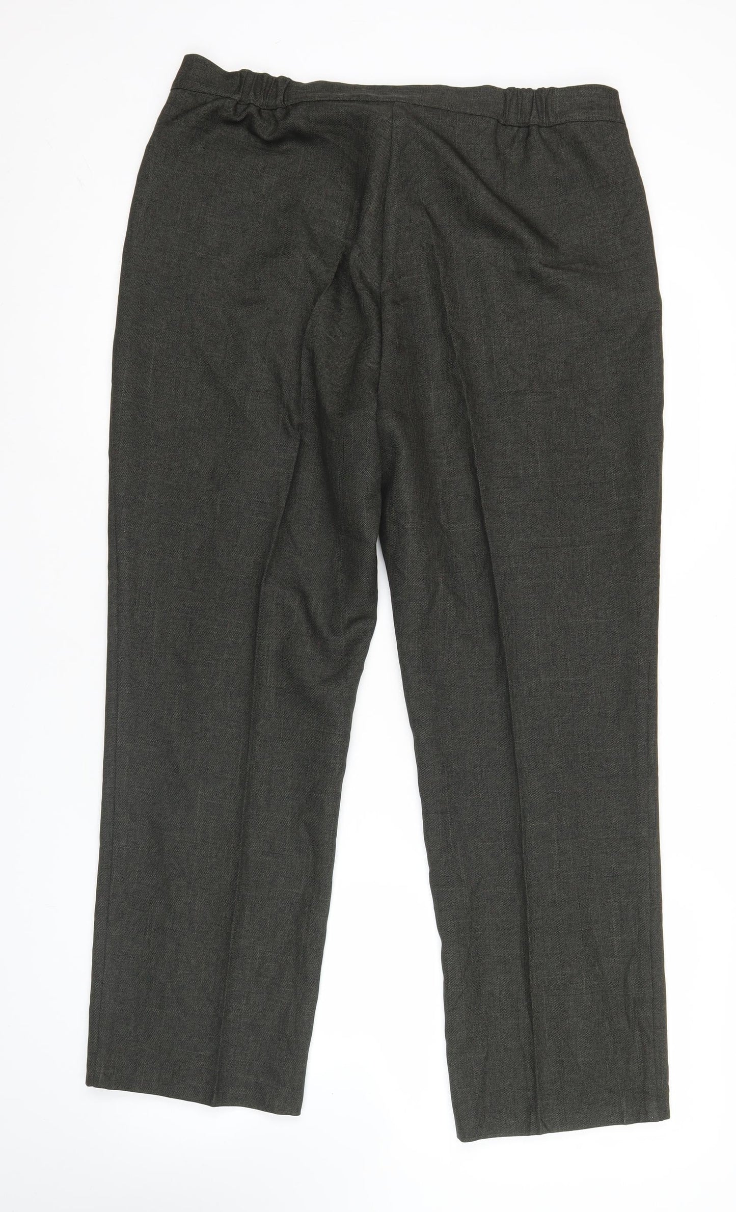 Womens UK Size XL Marks and Spencer Regular Fit Business Casual Workwear Green T