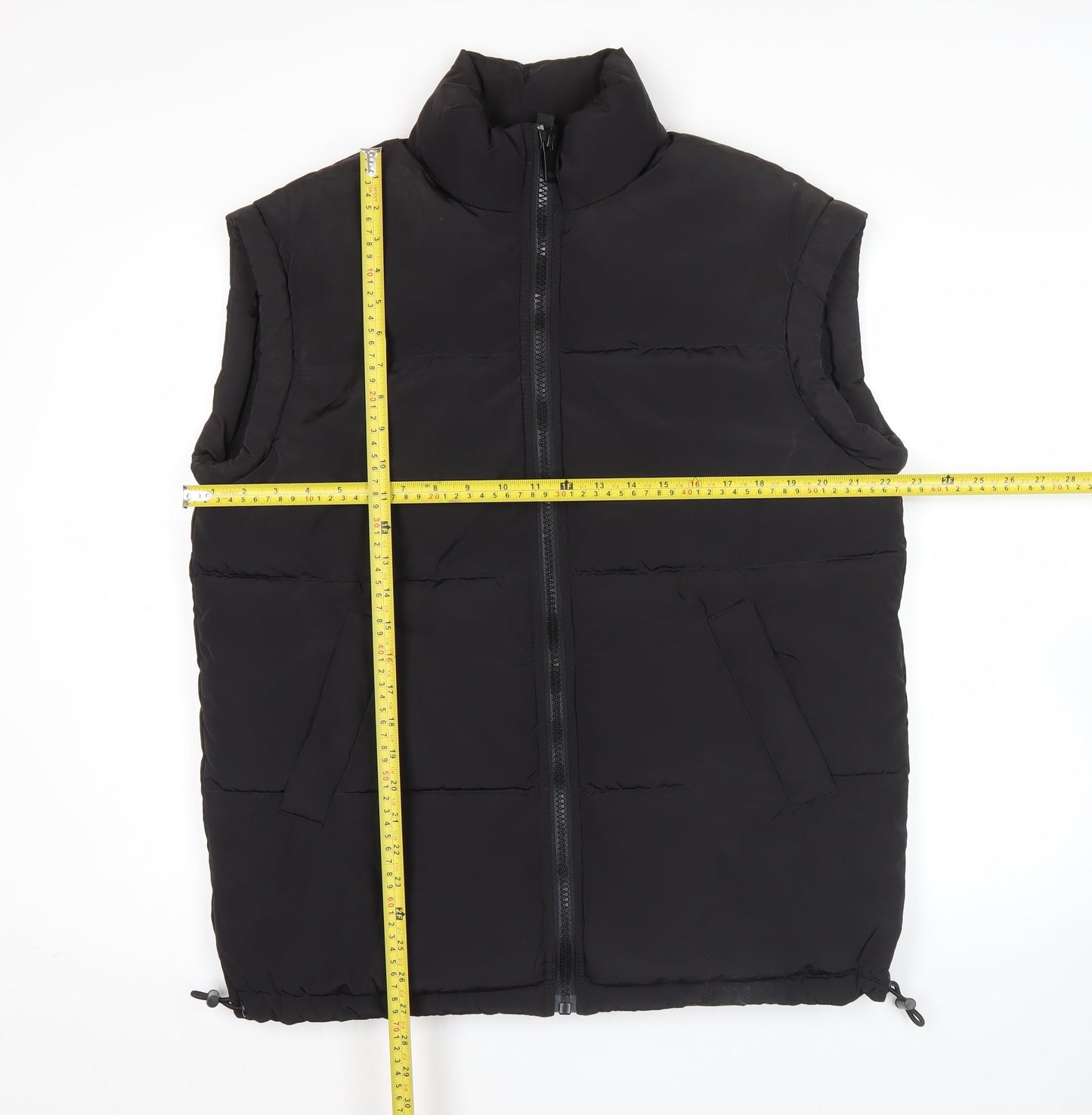 Mens UK Size XS H&M Black Puffer Jacket