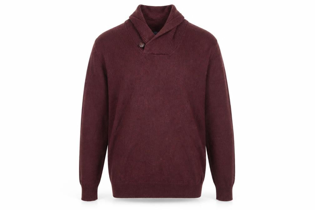 Mens UK Size XL Marks and Spencer Red Pullover Jumper