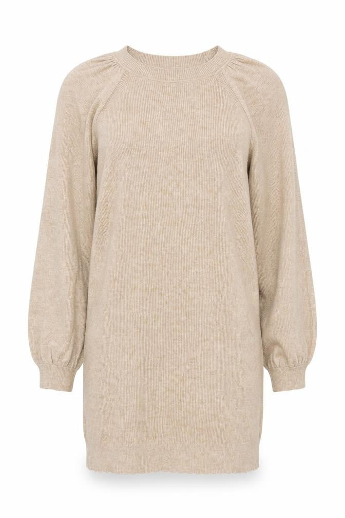 Womens UK Size 8 Oliver Bonas Beige Tunic Jumper