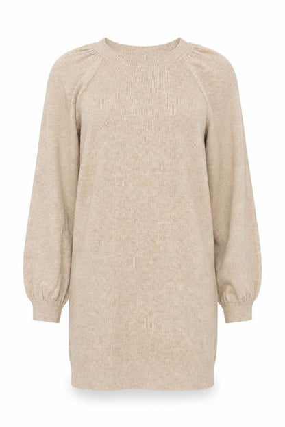 Womens UK Size 8 Oliver Bonas Beige Tunic Jumper