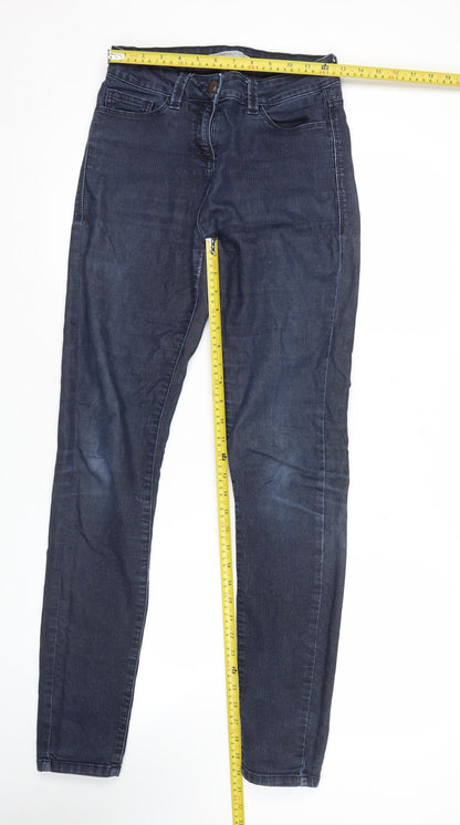 Womens UK Size 10 Papaya Slim Fit Skinny Blue Jeans
