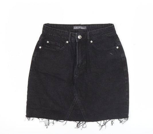 Womens UK Size 8 Denim Co. Straight & Pencil Denim Skirt