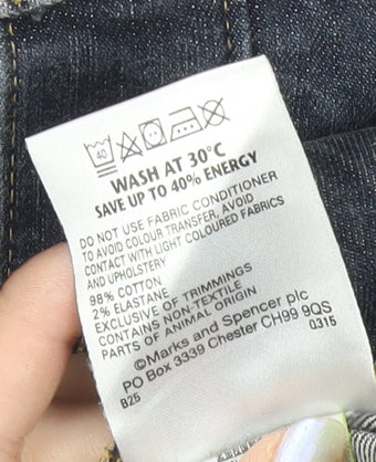 Marks and Spencer Autograph Men’s Blue 32W 31L Slim Straight Jeans