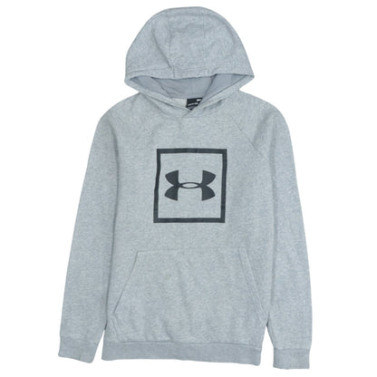 Under Armour Mens Grey Small Pullover Hoodie Sportswear
