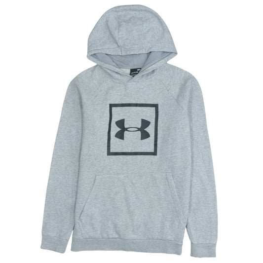 Under Armour Mens Grey Small Pullover Hoodie Sportswear