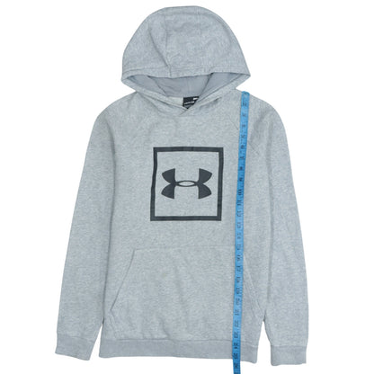 Under Armour Mens Grey Small Pullover Hoodie Sportswear