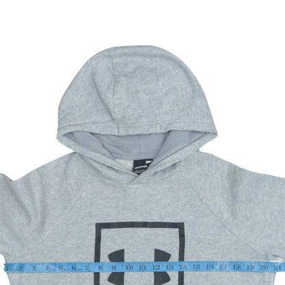 Under Armour Mens Grey Small Pullover Hoodie Sportswear