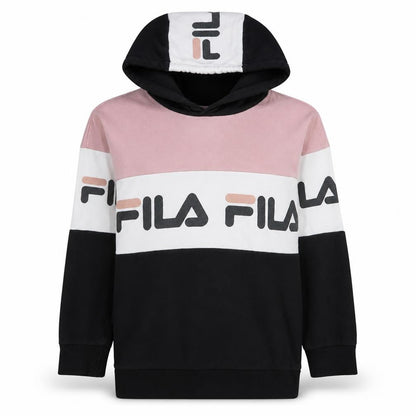 Womens UK Size 2XS FILA Multicoloured Pullover Hoodie