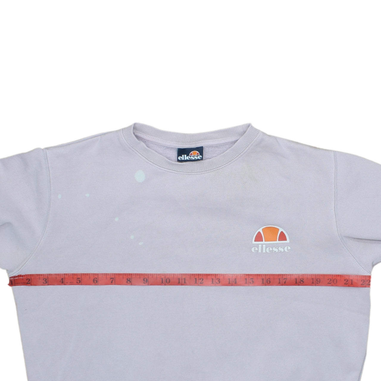 Ellesse Women's Purple Sweatshirt UK 10 Crew Neck Pullover Logo Sportswear