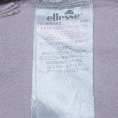 Ellesse Women's Purple Sweatshirt UK 10 Crew Neck Pullover Logo Sportswear