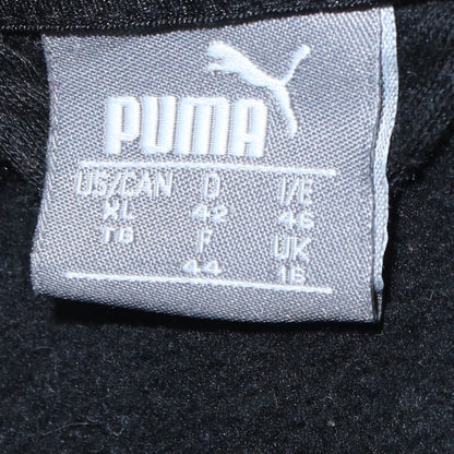 Mens UK Size XL PUMA Black Full Zip Hoodie