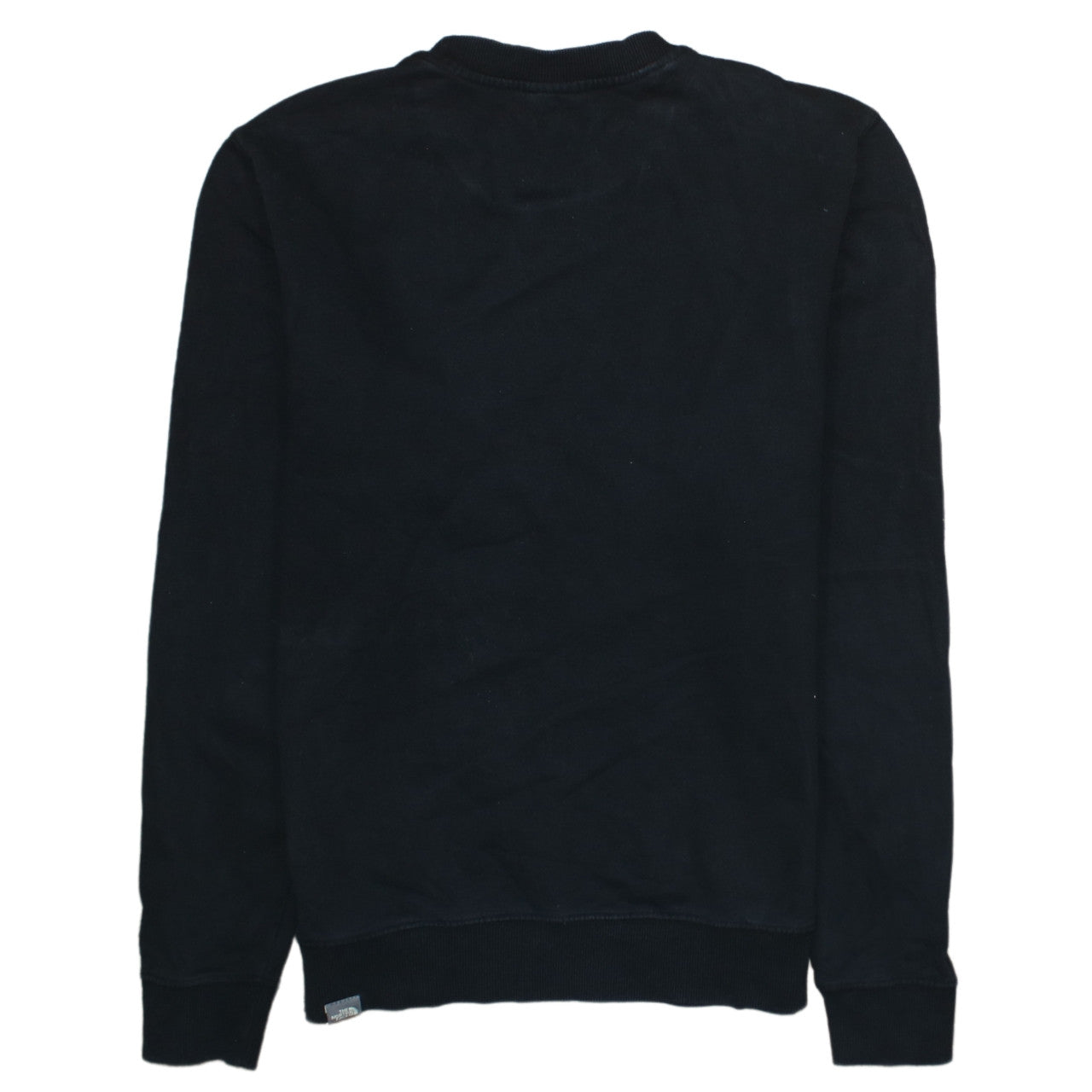 The North Face Mens Black Small Logo Pullover Sweatshirt
