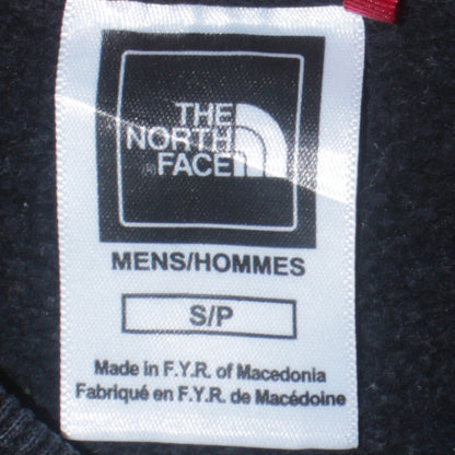 The North Face Mens Black Small Logo Pullover Sweatshirt