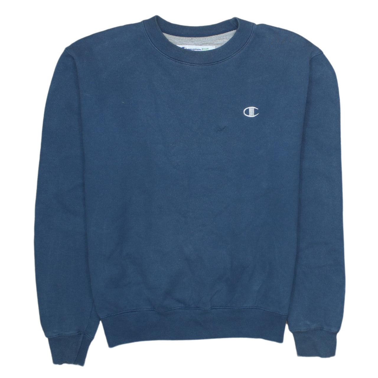 Mens UK Size M Champion Blue Pullover Sweatshirt