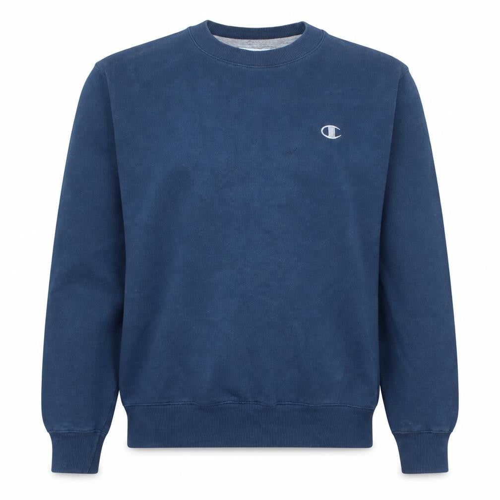 Mens UK Size M Champion Blue Pullover Sweatshirt