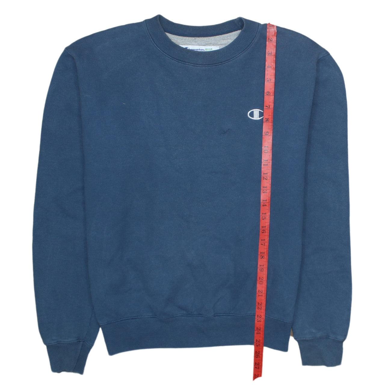 Mens UK Size M Champion Blue Pullover Sweatshirt