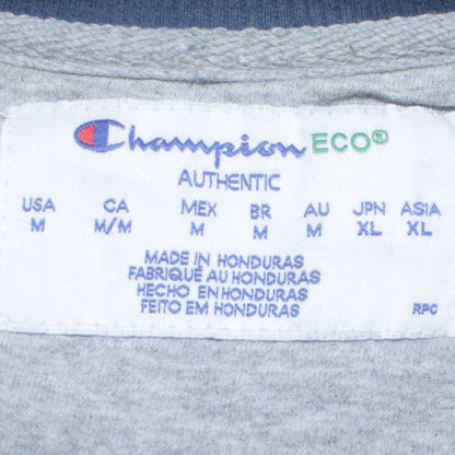 Mens UK Size M Champion Blue Pullover Sweatshirt
