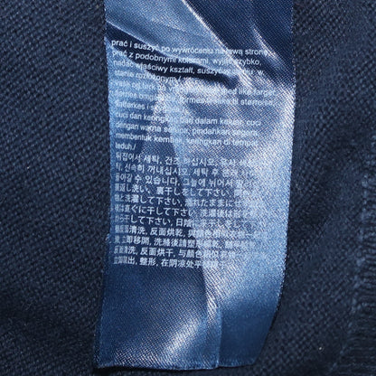 Tommy Hilfiger Men’s Blue Cotton Silk V-Neck Jumper M