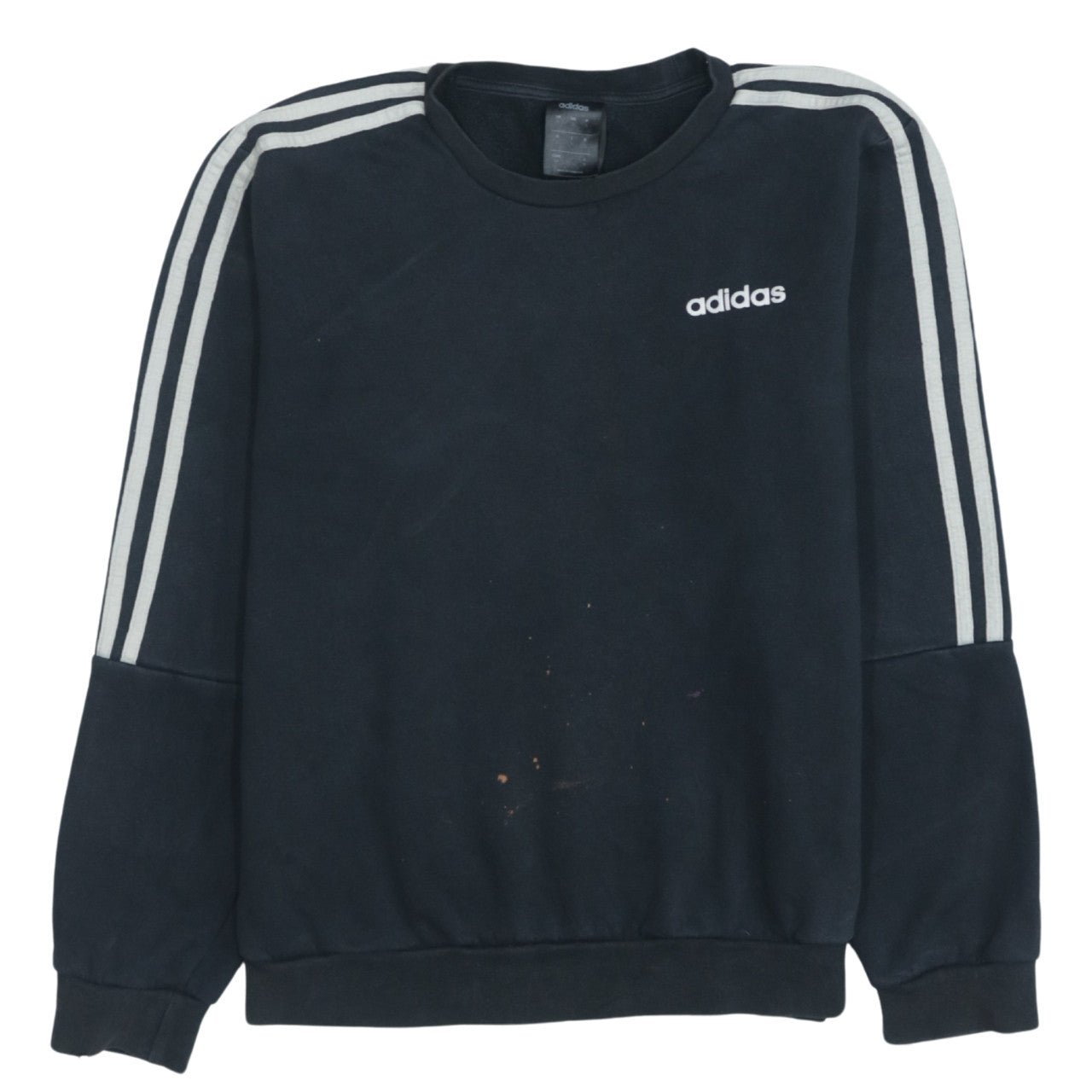 Mens UK Size S adidas Black Pullover Sweatshirt